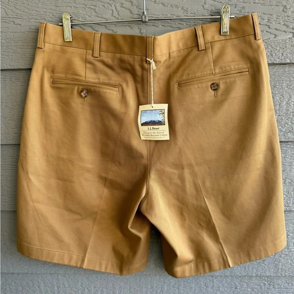 New With Tags!🌟 Men’s L.L. Bean Khaki Shorts - Size 36 - Picture 5 of 8